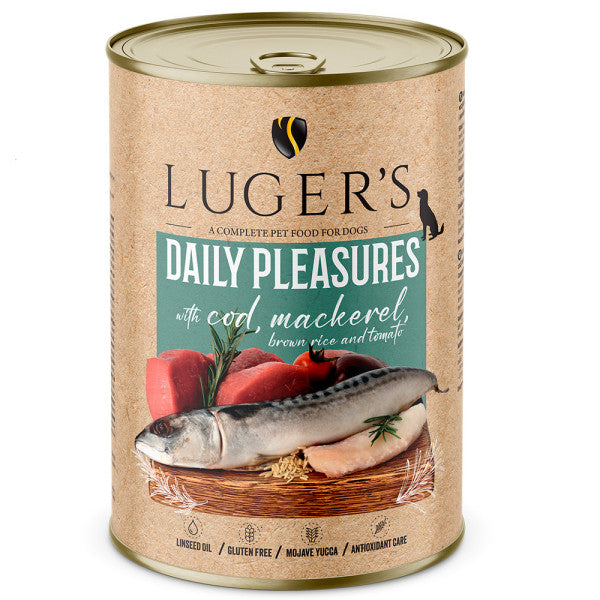 Luger's Daily Pleasures - Cão Adulto - Patê (Vários Sabores)
