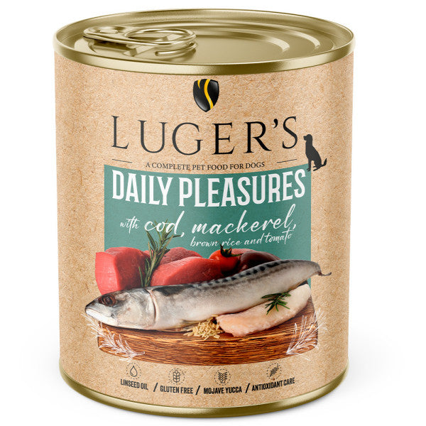 Luger's Daily Pleasures - Cão Adulto - Patê (Vários Sabores)