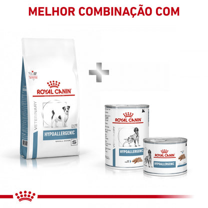 Royal Canin VET Hypoallergenic Small Dogs - Ração seca para cão adulto pequeno com alergias alimentares