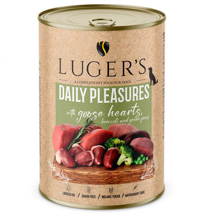 Luger's Daily Pleasures - Cão Adulto - Patê (Vários Sabores)
