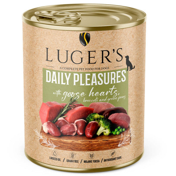 Luger's Daily Pleasures - Cão Adulto - Patê (Vários Sabores)