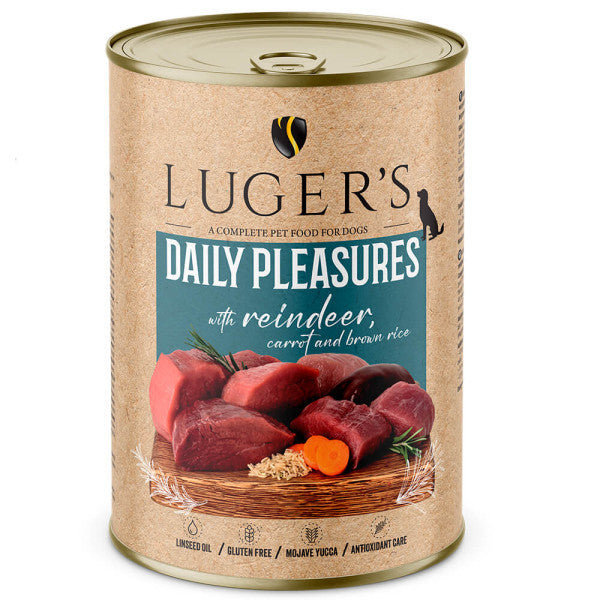 Luger's Daily Pleasures - Cão Adulto - Patê (Vários Sabores)