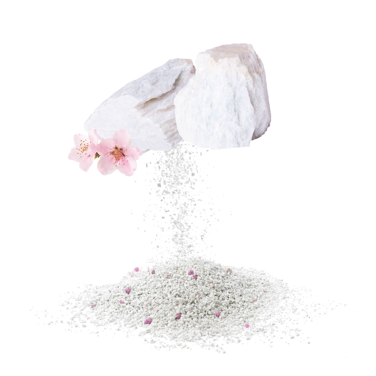 Weego Baby Powder - Areia Aglomerante de Bentonita com Aroma a Talco para Gatos