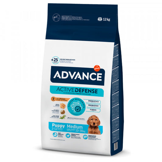 Advance Puppy Medium – Frango e Arroz
