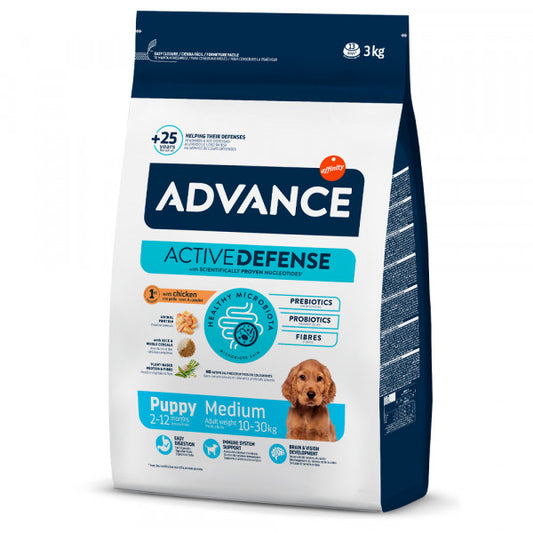 Advance Puppy Medium – Frango e Arroz