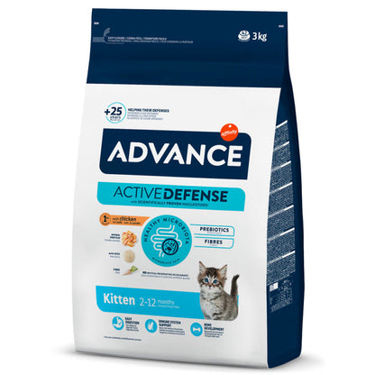 Advance Kitten - Ração seca para gatinho - Frango e arroz
