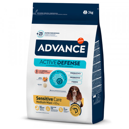 Advance Sensitive - Cão Adulto Médio/Grande - Salmão e Arroz