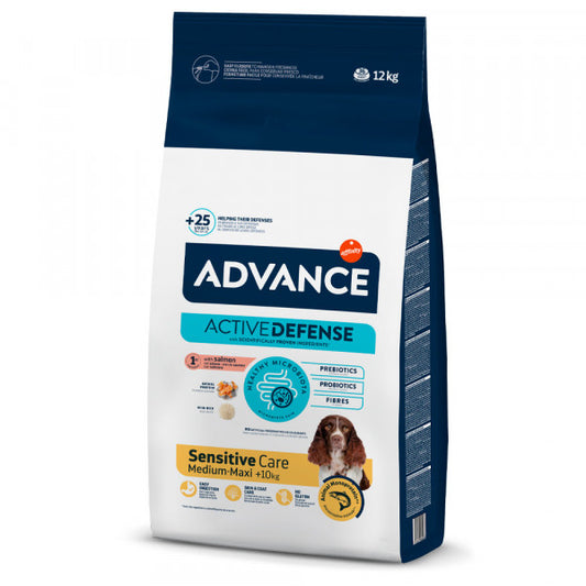 Advance Sensitive - Cão Adulto Médio/Grande - Salmão e Arroz