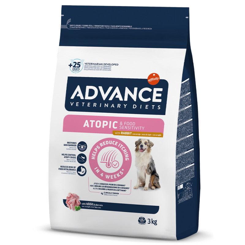 Advance Veterinary Diets Atopic - Cão Adulto com Problemas de Pele - Coelho