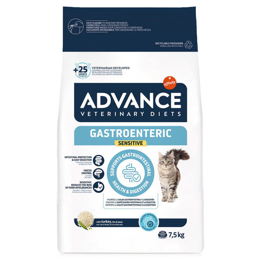 Advance VET Gastroenteric Sensitive - Ração seca para gato adulto com problemas digestivos