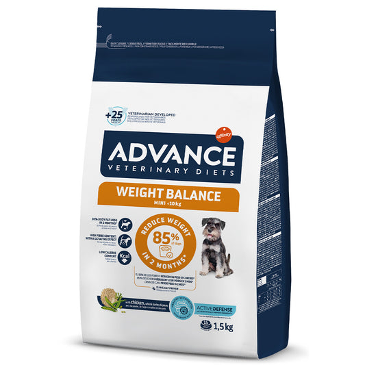 Advance Veterinary Diets Weight Balance Mini - Cão Adulto Pequeno com Excesso de Peso