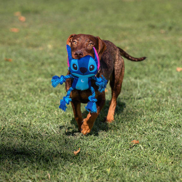 Brinquedo Stitch com Corda