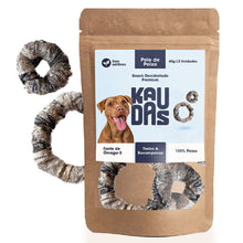 Snacks Naturais de Pele de Peixe para Cães Kaudas - Rico em Ómega-3 e Hipoalergénico