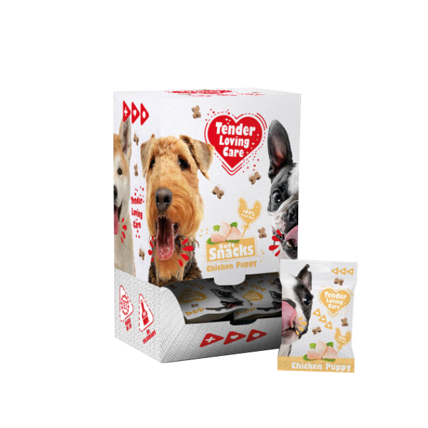 Soft Snacks de Frango Duvo Plus - Cachorros