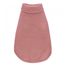 Camisola de Malha Lux Rosa com Gola Alta para Cães - Ferribiella