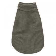 Camisola de Malha Lux Castanha com Gola Alta para Cães - Ferribiella