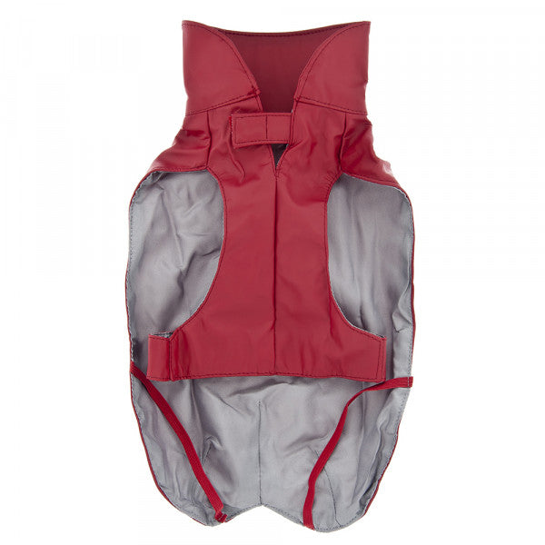 Capa Impermeável Pocket Vermelha para Cães - Ferribiella