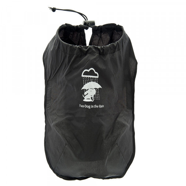 Capa Impermeável Pocket Suit Preto para Cães - Ferribiella