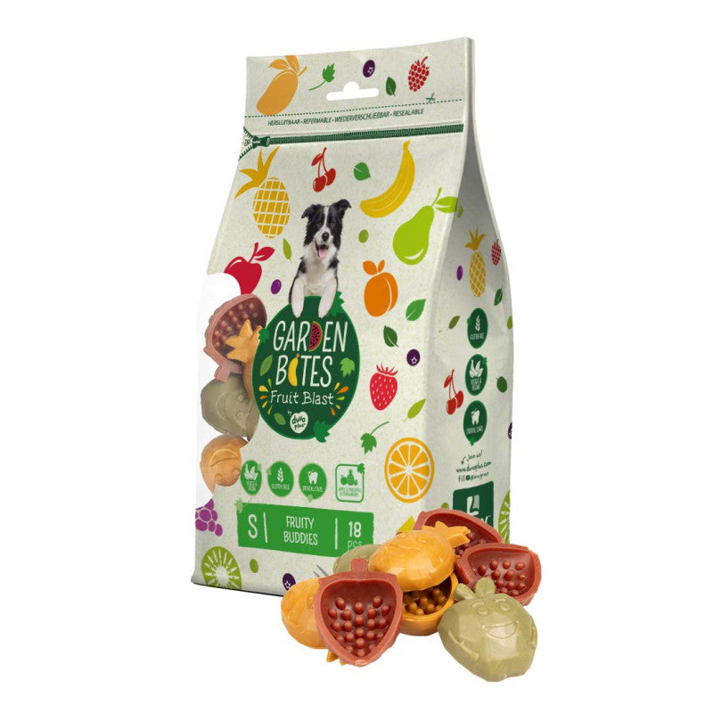 Garden Bites Fruity - Snacks Vegetarianos para Cão Adulto - Vários Tipos