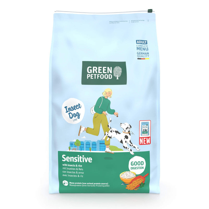 Green Petfood InsectDog Sensitive - Ração Seca para Cão Adulto