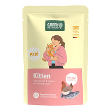 Green Petfood Kitten Frango & Salmão - Patê Sem Cereais para Gato