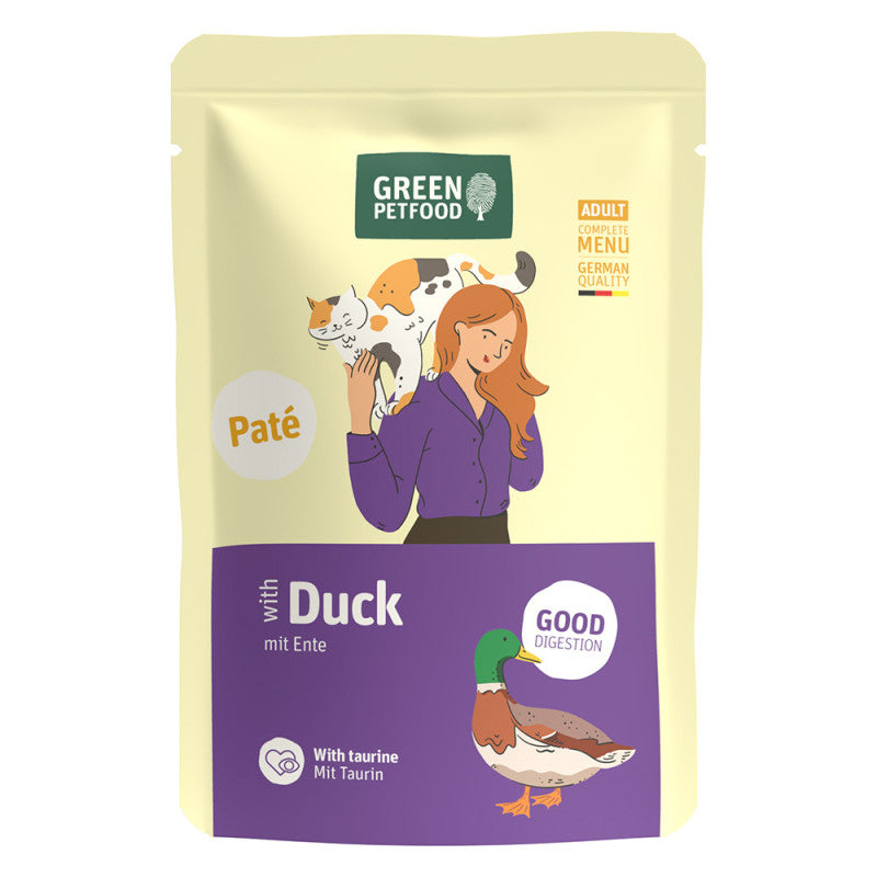 Green Petfood Patê Sem Cereais para Gato Adulto - Variedades Funcionais