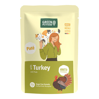 Green Petfood Patê Sem Cereais para Gato Adulto - Variedades Funcionais