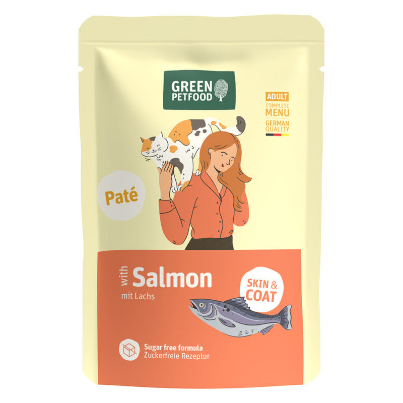 Green Petfood Patê Sem Cereais para Gato Adulto - Variedades Funcionais