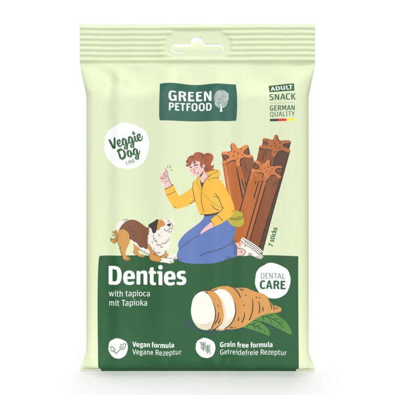 Green Petfood Denties - Snacks Sustentáveis para Cão (2 Tipos)
