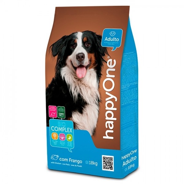 HappyOne - Ração seca para cão adulto - Frango