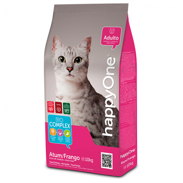 happyOne - Ração seca para gato adulto - Atum e frango