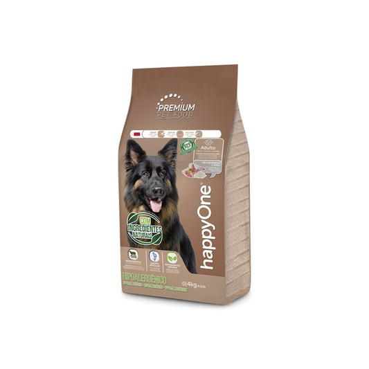 happyOne Premium Hipoalergénico - Cão Adulto - Borrego e Arroz