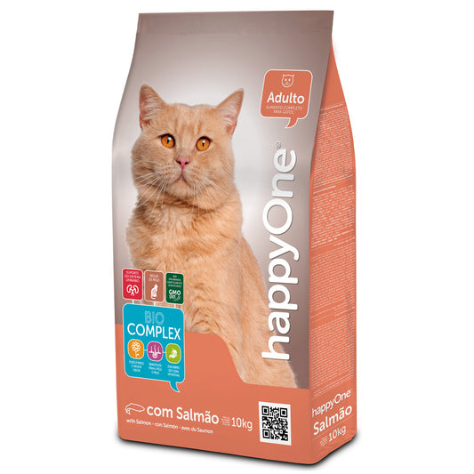 happyOne - Ração seca para gato adulto - Salmão