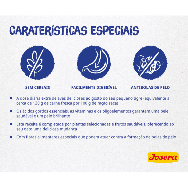 Josera DailyCat Grainfree - Ração seca sem cereais para gato adulto