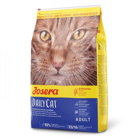 Josera DailyCat Grainfree - Ração seca sem cereais para gato adulto
