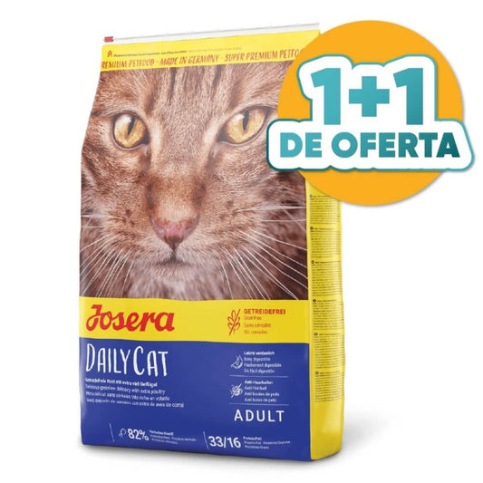 Josera DailyCat Grainfree - Ração seca sem cereais para gato adulto