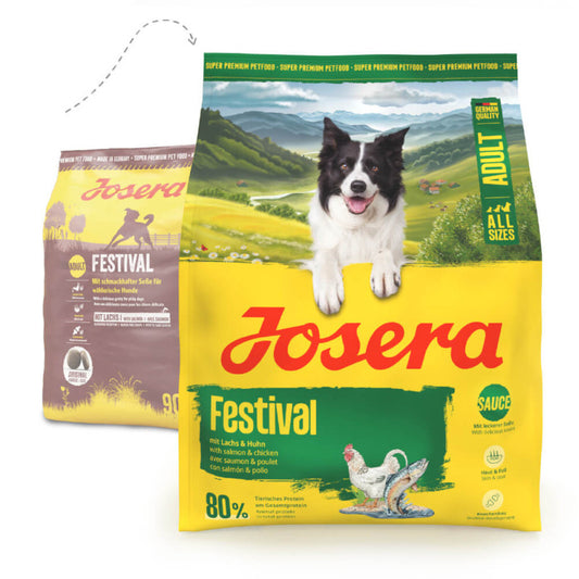 Josera Festival - Ração seca para cão adulto exigente - Salmão