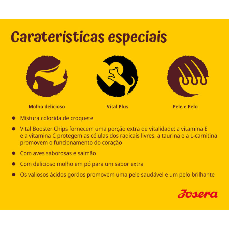 Josera Fiesta Plus - Ração seca para cão adulto - Salmão