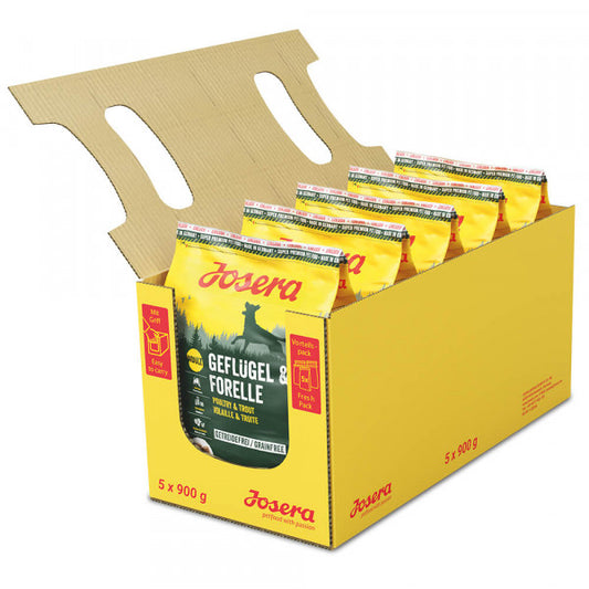 Josera Grainfree - Cão Adulto - Aves & Truta com Batata Doce