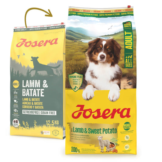 Josera Grainfree - Cão Adulto - Borrego e Batata Doce