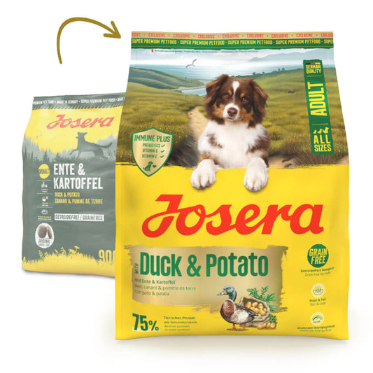 Josera Grainfree - Cão Adulto - Pato e Batata