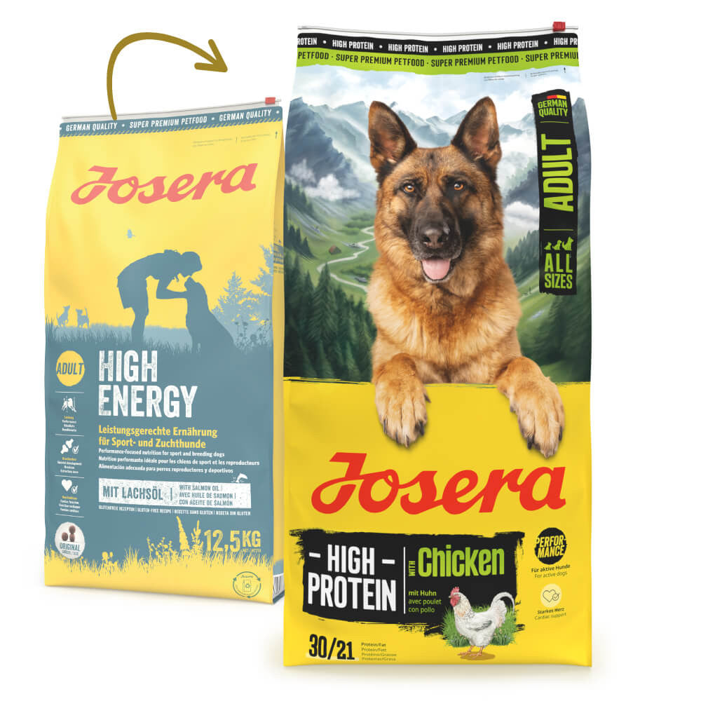Josera High Energy - Cão Adulto Ativo - Salmão