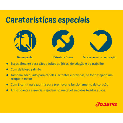 Josera High Energy - Cão Adulto Ativo - Salmão