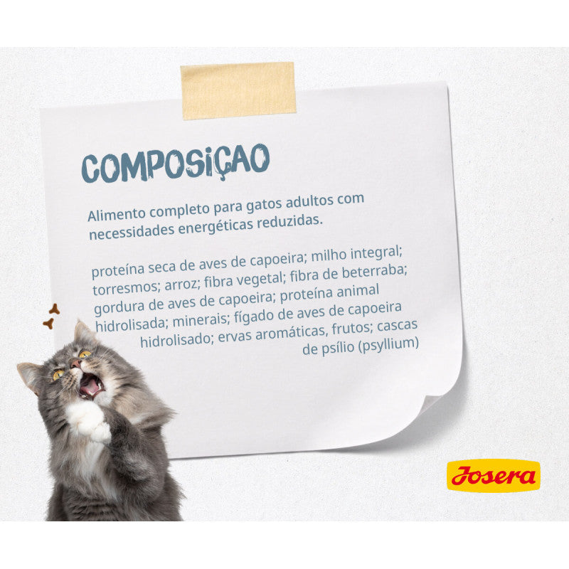 Josera Léger - Ração seca para gato adulto de interior para controlo do peso