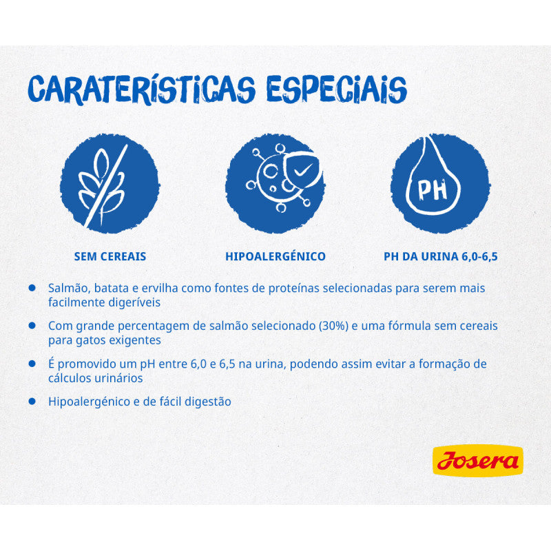 Josera Marinesse Grain free - Ração seca para gato adulto - Salmão