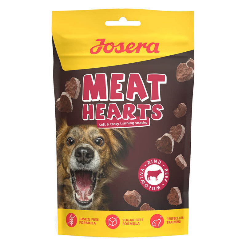 Josera Meat Hearts - Snacks de Treino para Cão (Vários Sabores)