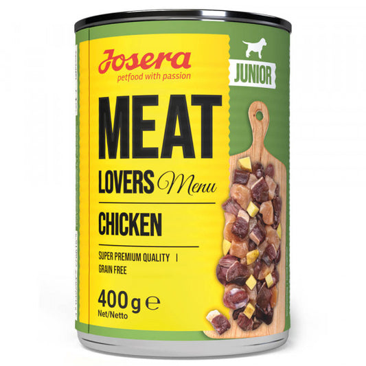 Josera Meat Lovers Menu Junior - Cão Cachorro em Crescimento - Patê