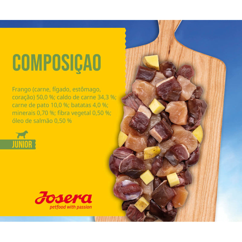 Josera Meat Lovers Menu Junior - Cão Cachorro em Crescimento - Patê