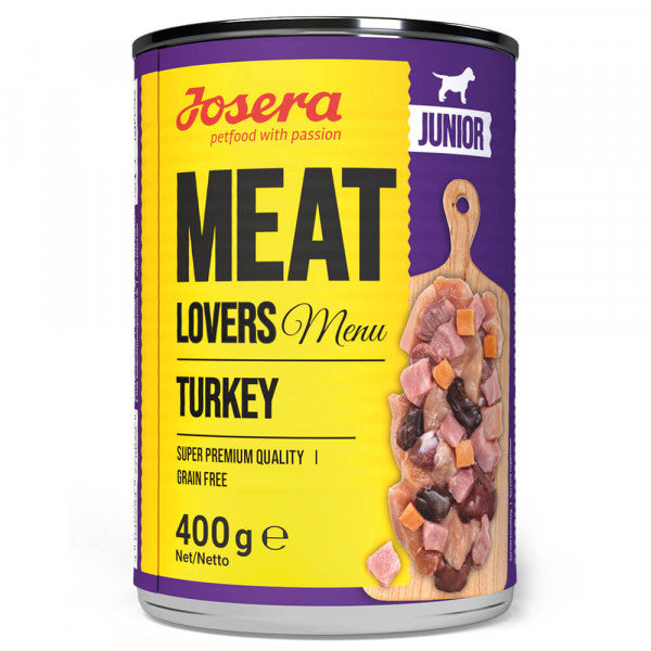 Josera Meat Lovers Menu Junior - Cão Cachorro em Crescimento - Patê