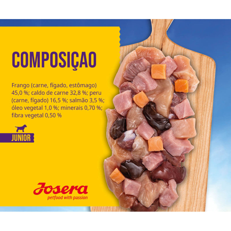 Josera Meat Lovers Menu Junior - Cão Cachorro em Crescimento - Patê
